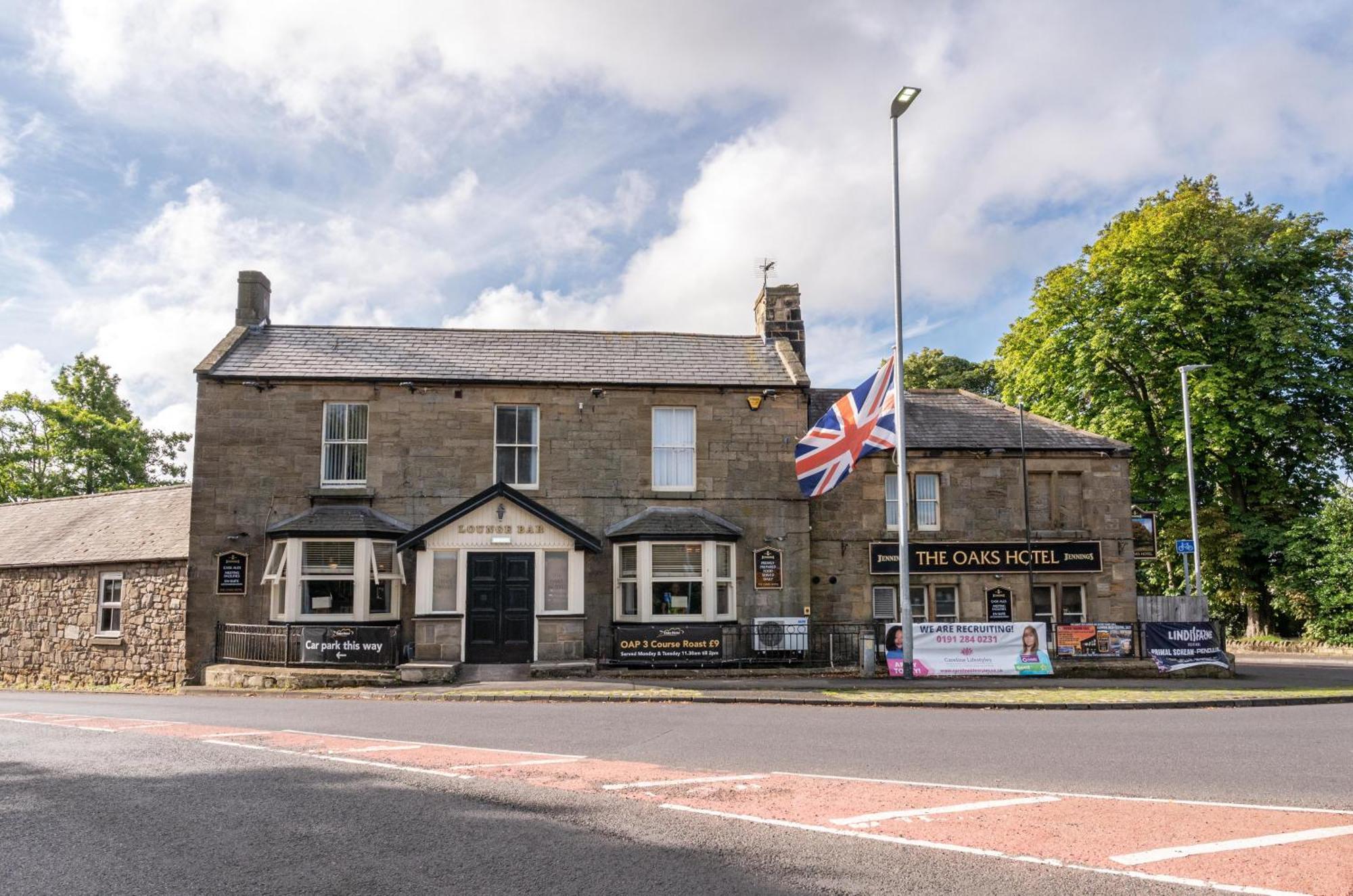 The Oaks Hotel Alnwick Exterior foto